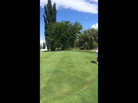 Video of Putt on 18 at Lakeside to shoot course record 59