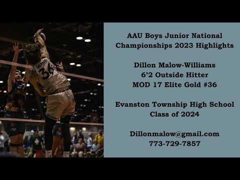 Video of Dillon Malow-Williams: Boys Junior National Championships 2023 Highlights