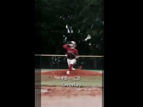 Video of 2024 Adrian Fernandez RHP, Pitch Overlay (FB - Sweeper)