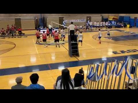 Video of Canaan Neary #10- Red-**This match sent Half Hollow Hills Boys VB to the playoffs for the first time EVER!**2022
