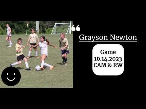 Video of Grayson Newton - Game Highlights 10/14/23