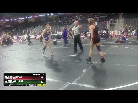 Video of 132 lbs 5th place match Folkstyle Nationals