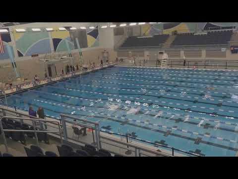 Video of 2023 Speedo Sectionals 200 Free Swim-Off (red cap, black suit, lane 5)