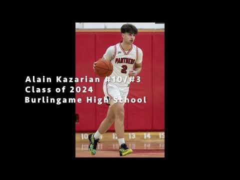 Video of Alain Kazarian Highlight Tape - 2024 Guard