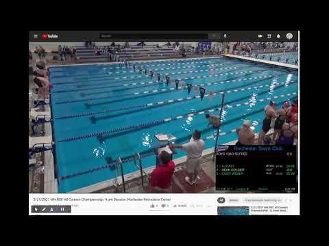 Video of 50 Free 2021 RSC All Comers Championship