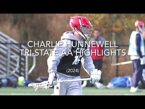 Video of Charlie Hunnewell 2024 Tri-State AA Highlights