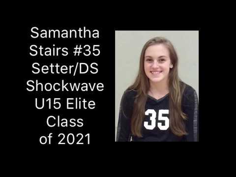 Video of Samantha Stairs #35 Setter/DS Class of 2021