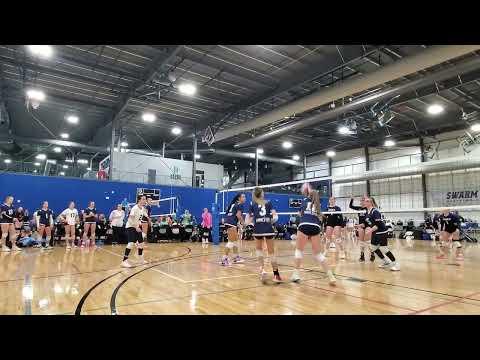 Video of Setter #15.  Primetime 15U Blue  Iowa Inventational 