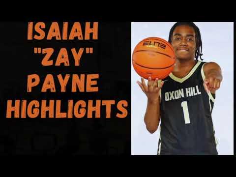 Video of ISAIAH "ZAY" PAYNE Oxon Hill HS Senior Basketball Highlights - Pt 3