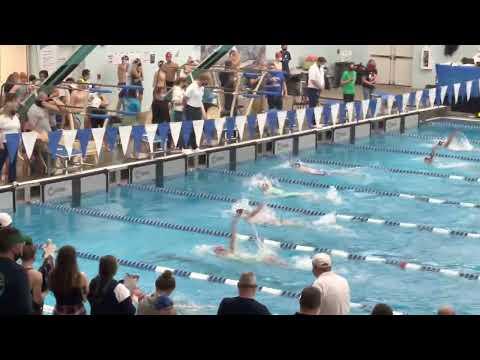 Video of Anna Klotz, 100 Yard Backstroke 58.53