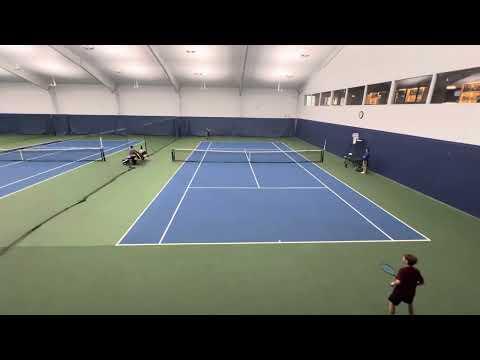Video of Video showcasing highlights from my last tournament and volleys with a ball machine