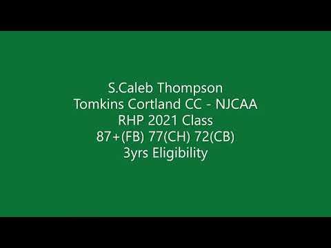 Video of S. Caleb Thompson | RHP | TC Green White Game | Fall 2019