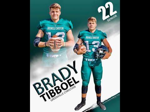 Video of Brady Tibboel, '22, Wide Receiver/ Tight End, Greenville Christian School, Greenville, TX.