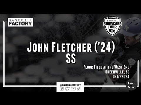 Video of JT Fletcher at Baseball Factory 