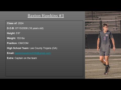 Video of Baxton Hawkins 2023 High School Highlights