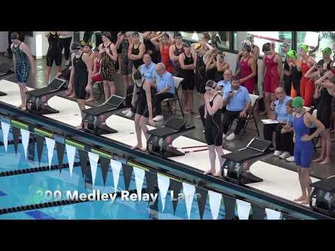 Video of 2022 IHSA Girls State Championships 200 Medley Relay (BK)(Soph)