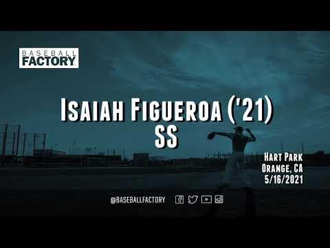 Video of Prospect: Isaiah Figueroa, SS (Class of 2021)