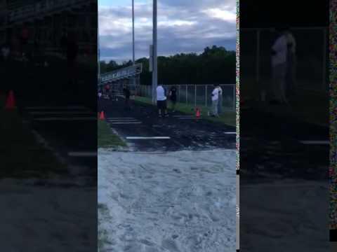 Video of DeJon Mayo jumps 43'9"