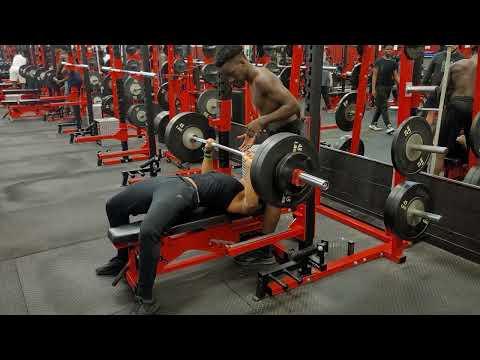 Video of Shahn Alston II c/o 2026 Bench press max 265lbs