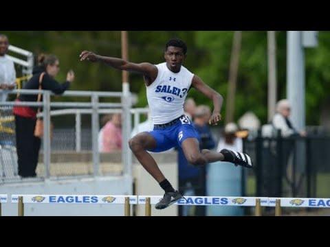 Video of 110 and 400 hurdles highlights(sophomore year)