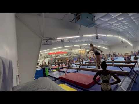 Video of Beam Routine from Practice 2024