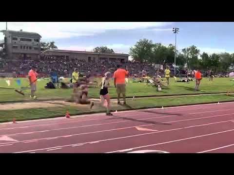 Video of 37’ 8.5 State Triple Jump 2022