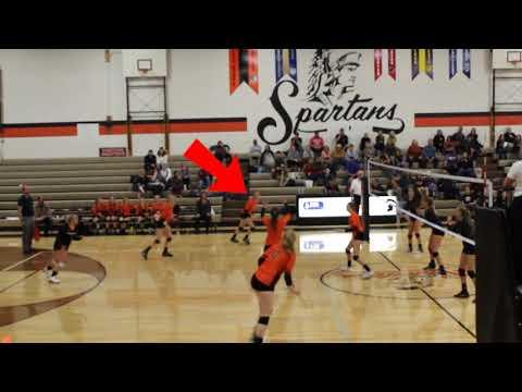 Video of PRLHS Volleyball. Outside Hitter. #8