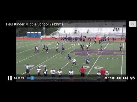 Video of Nuber 72 kwenten lee defensive football highlights brittany hill middle school pt3