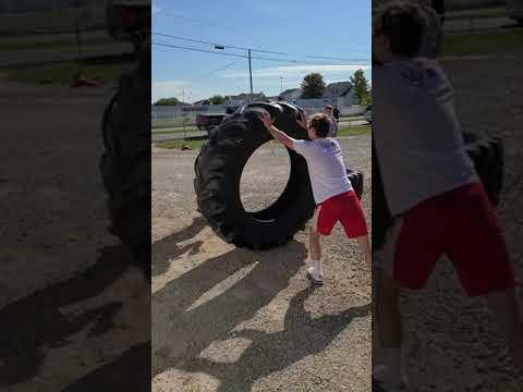 Video of Gut check camp with Ohio State wrestling strength and conditioning coach Dustin Myers.