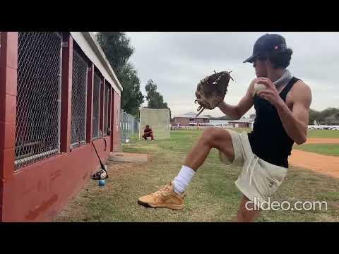 Video of Anthony Lebrum 2022 pitching vids