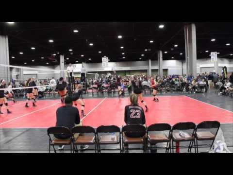 Video of Big South, Atlanta GA - Day 1 Libero #13 London Perrault