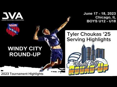 Video of Tyler Choukas '25--Serving Highlights