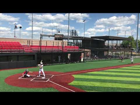 Video of Cole Sebastian 6-6-20 scrimmage at bat RBI Double 