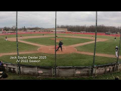 Video of Jack Sayler 2025 Single JV Spring 2022