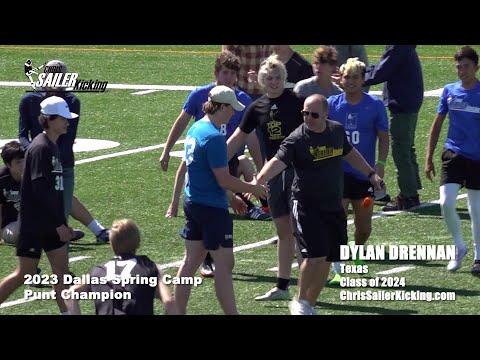 Video of Chris Sailer Kicking Camp (March 2023) 