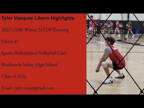 Video of Tyler Vasquez / Class of 2024 / USAV NTDP / L-DS / Sports Performance