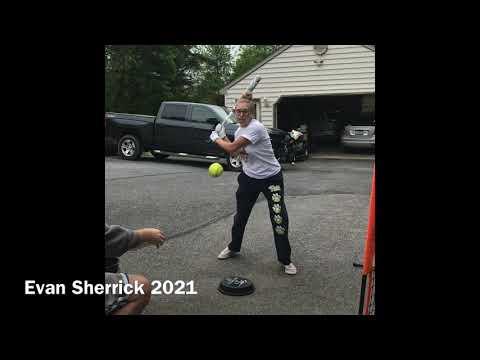 Video of Evan Sherrick - June Softball Skills Video Update