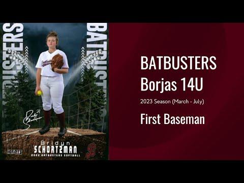 Video of Batbusters Borjas 14U Spring Season 2023 (Offense Only)