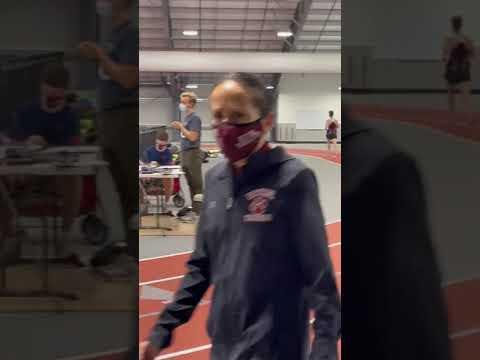 Video of 2nd Half of 1600m Time Trial 2/20/21
