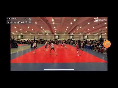 Video of Sam Moreale #8/61 2025 outside hitter Beginning of club Highlights