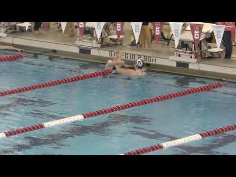 Video of District Champ in 100 Free - 2020
