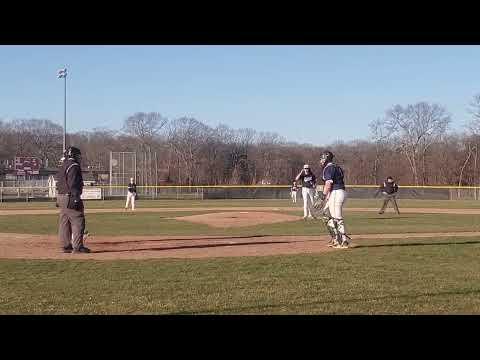 Video of Michael Poole Pitching vs East Greenwich High 4/2/2022