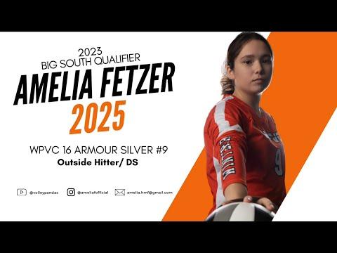 Video of Amelia Fetzer—2025—Big South Highlights (2023)