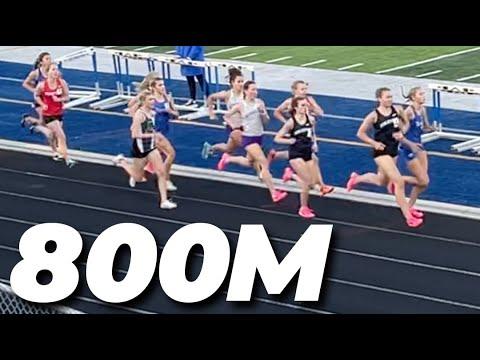 Video of 800m Conference Championship 2023 (1st Place)