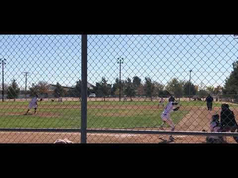 Video of Double over the CF’s head