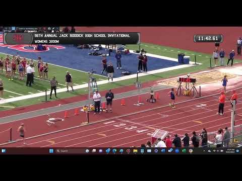 Video of Roddick Invitational 3200 & 800 final laps