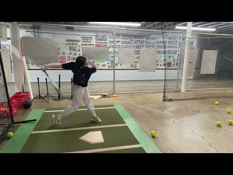 Video of Winter 2022 hitting off of game speed
