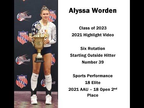 Video of 2021 18 Elite Highlights-Alyssa Worden