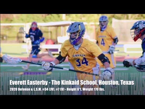 Video of Everett Easterby 2017 LAX Highlights