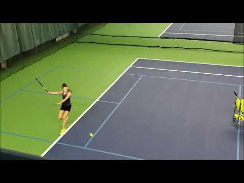 Video of Polina Burkhard Tennis 10-31-2021 TB